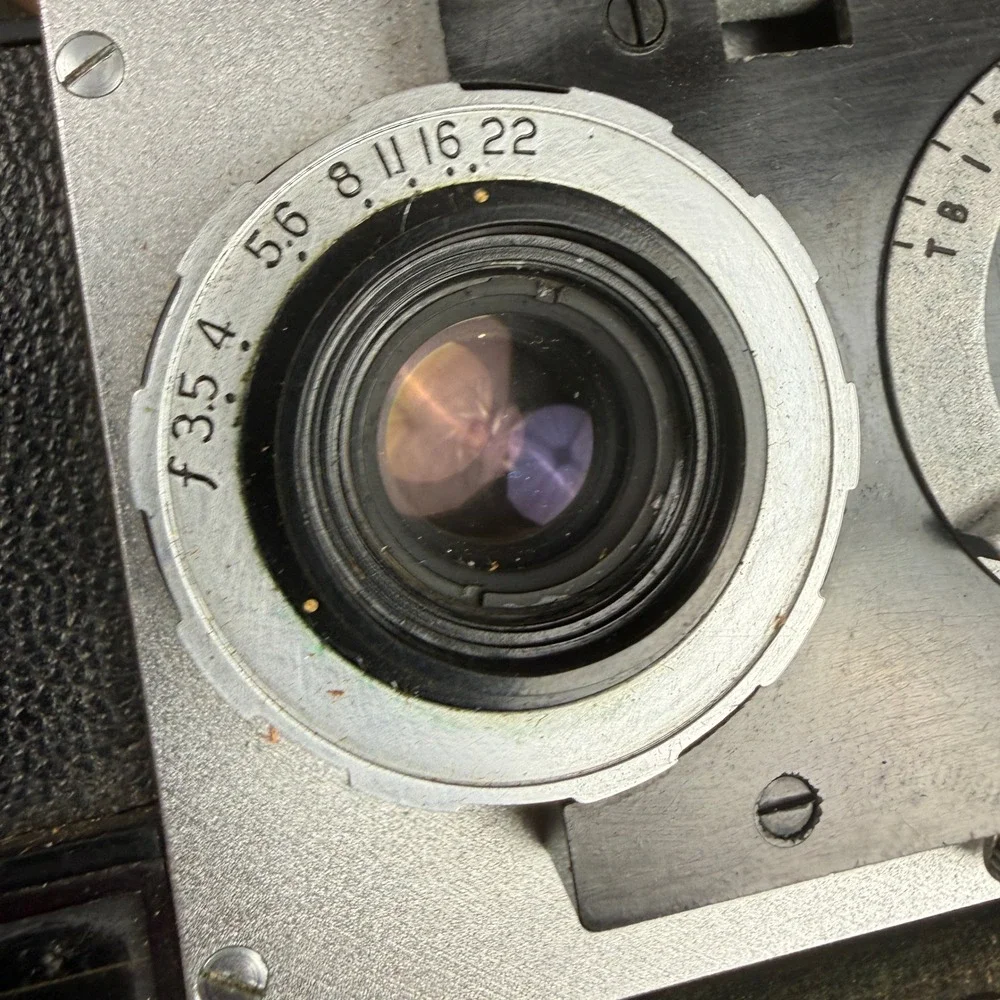 Vintage Stereo Realist Model 1041 35mm 3D Camera f/3.5 David White w/ Case